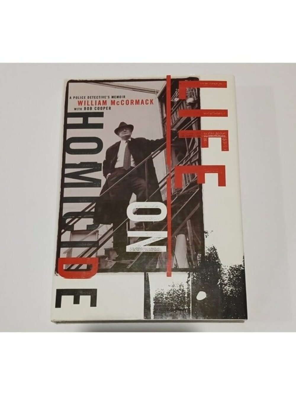 Life on Homicide William McCormack True Crime Detective Memoir Book Hardcover